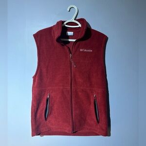 Columbia Fleece Vest, Small
